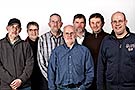 v.l.n.r. Holger Tange,  Elke Meier, Hermann Timmann, Thomas Pfaff, Jrn Meier, Christian Rother und J-P Schneider